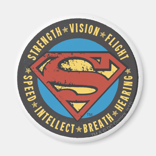 Superman Stylized | Logotyp för styrkevisionsflygn Magnet (Framsidan)