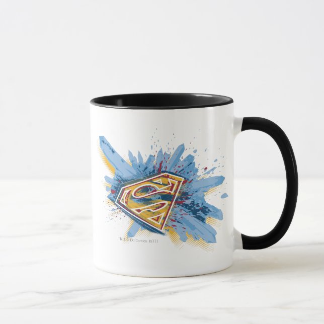 Superman Stylized | STÄNK LOGOTYP Mugg (Höger)