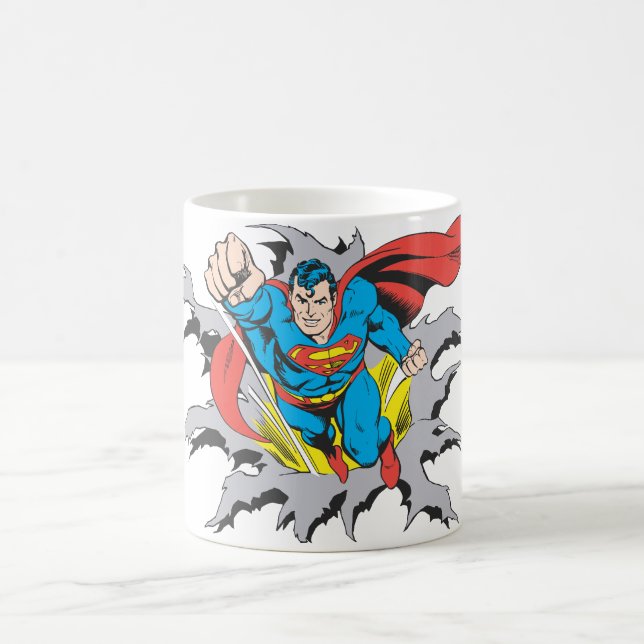 Superman Tårar Thru Kaffemugg (Center)