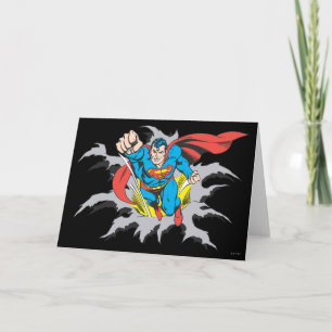Superman Tårar Thru Kort