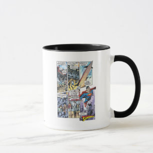 Superman Tecknad Panel - Clark's Ursprung 2 Mugg