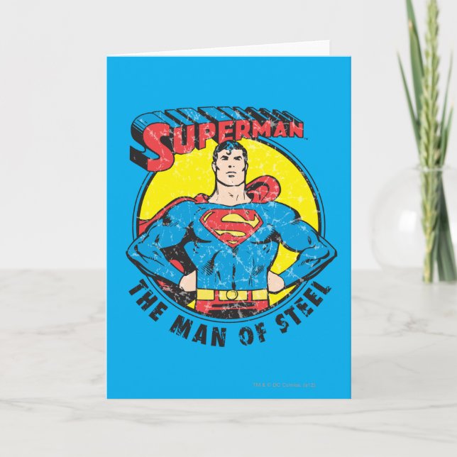 Superman The Man of Steel Kort (Framsida)