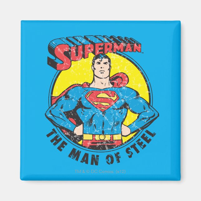 Superman The Man of Steel Magnet (Framsidan)