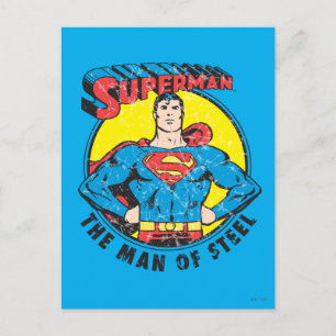 Superman The Man of Steel Vykort