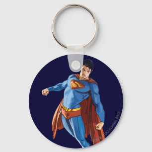 Superman Tittar ner Nyckelring