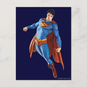Superman Tittar ner Vykort
