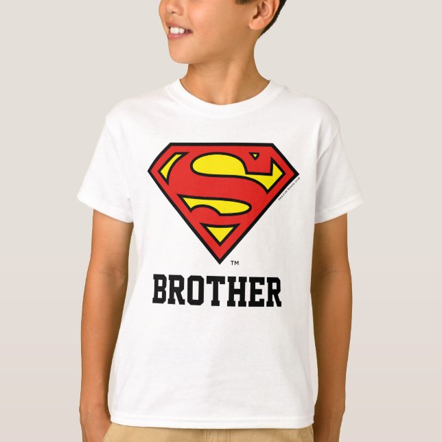 Superman| Toppen Broder T Shirt (Framsida)