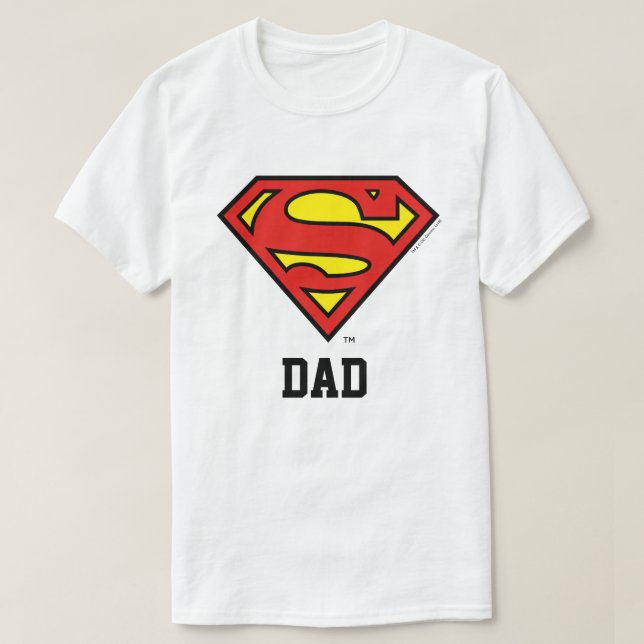 Superman| Toppen Pappa T Shirt (Design framsida)