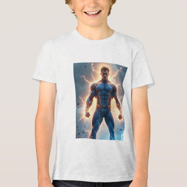 "Superman: Ultimate Hero Tee" T-Shirt (Framsida)
