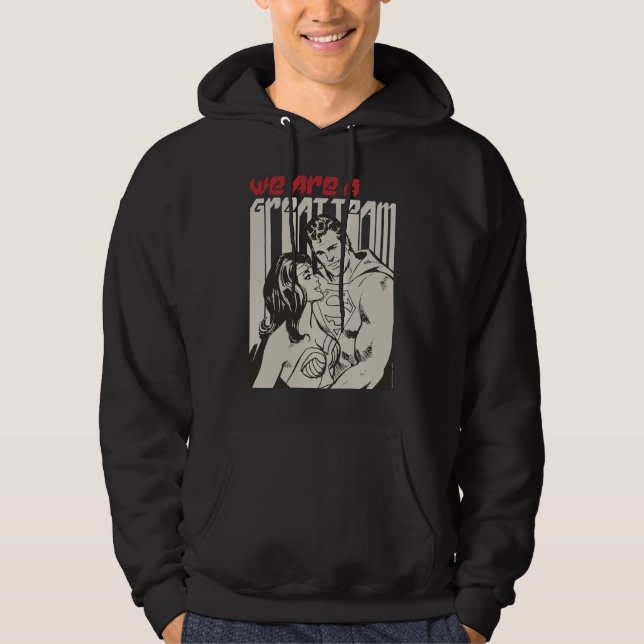 Superman Valentindagen | Vi är en Underbar grupp Hoodie (Framsida)