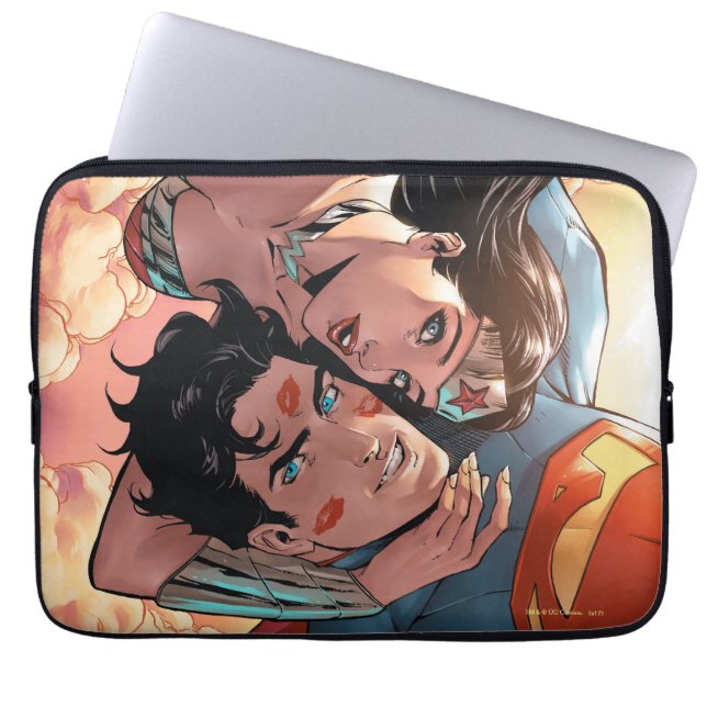 Superman/ Woman Tecknad Cover #11 Variant Laptop Fodral (Framsidan)