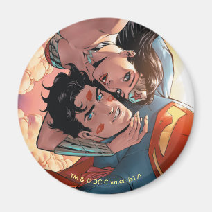 Superman/ Woman Tecknad Cover #11 Variant Magnet