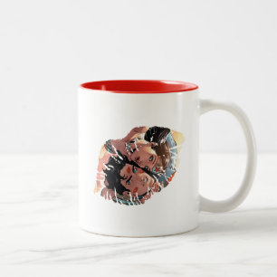 Superman/ Woman Tecknad Cover #11 Variant Två-Tonad Mugg