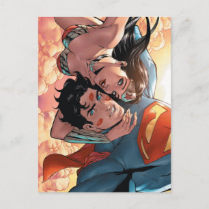 Superman/ Woman Tecknad Cover #11 Variant Vykort
