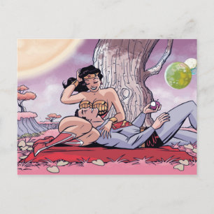 Superman/ Woman Tecknad Cover #14 Variant Vykort