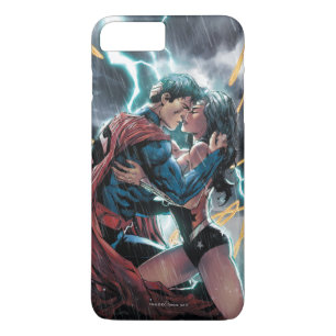 Superman/Wonder Woman-serien Reklamkonst