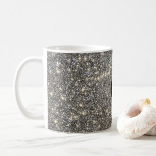 SuPermanassiv Black Hål i Mitten i en galaxi. Kaffemugg