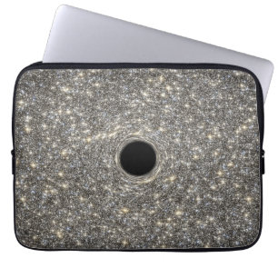 SuPermanassiv Black Hål i Mitten i en galaxi. Laptop Fodral