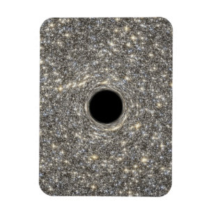 SuPermanassiv Black Hål i Mitten i en galaxi. Magnet