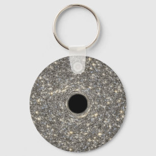 SuPermanassiv Black Hål i Mitten i en galaxi. Nyckelring