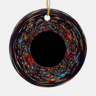 SuPermanassiv Black Hål Julgransprydnad Keramik