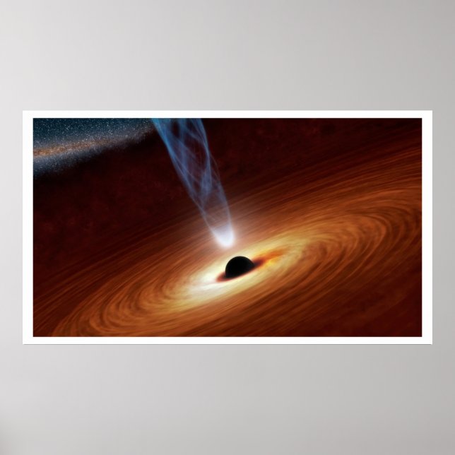 SuPermanassiv Black Hål Poster (Framsidan)