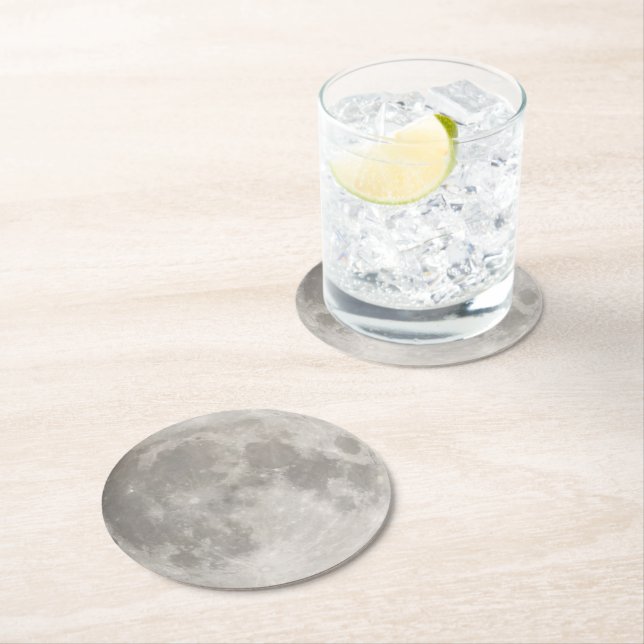 Supermåne Underlägg Papper Rund (Insitu)