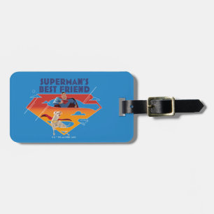 Supermans bästa vän bagagebricka