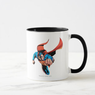 Supermans flytta framåt mugg