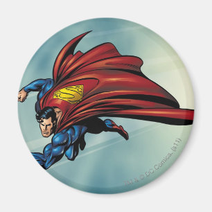 Supermansblommor med liggande magnet