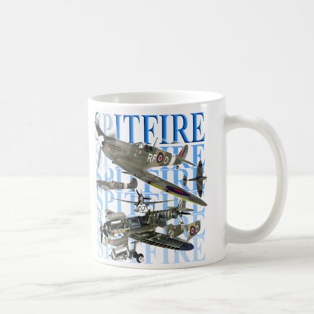 supermarin spitfire kaffemugg (Höger)