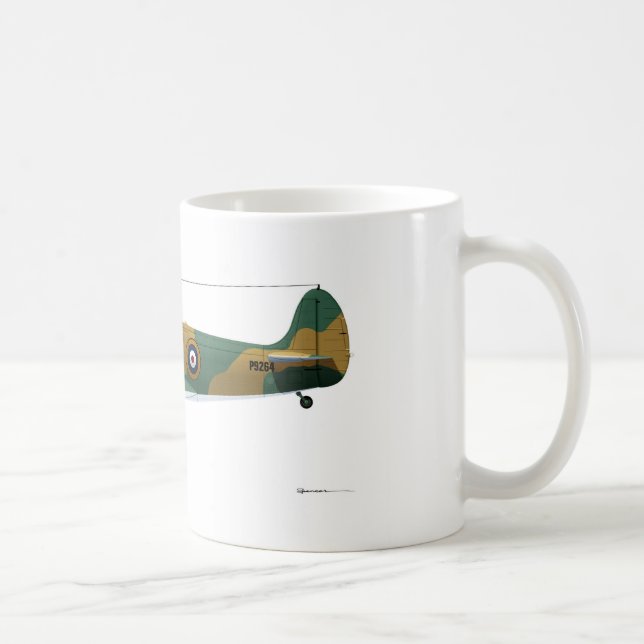 Supermarine hetlevrad person kaffemugg (Höger)