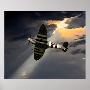 Supermarine hetlevrad person poster