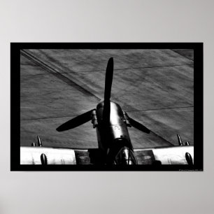 Supermarine hetlevrad personmotor poster