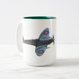 Supermarine Spitfire Mk.IX Två-Tonad Mugg