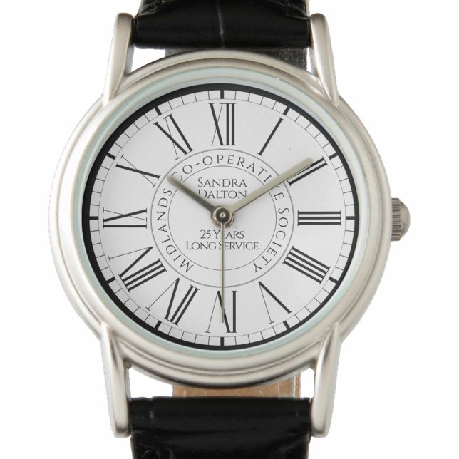 Supermarket Retail Long Service Award Personlig Armbandsur (Skapare uppladdad)