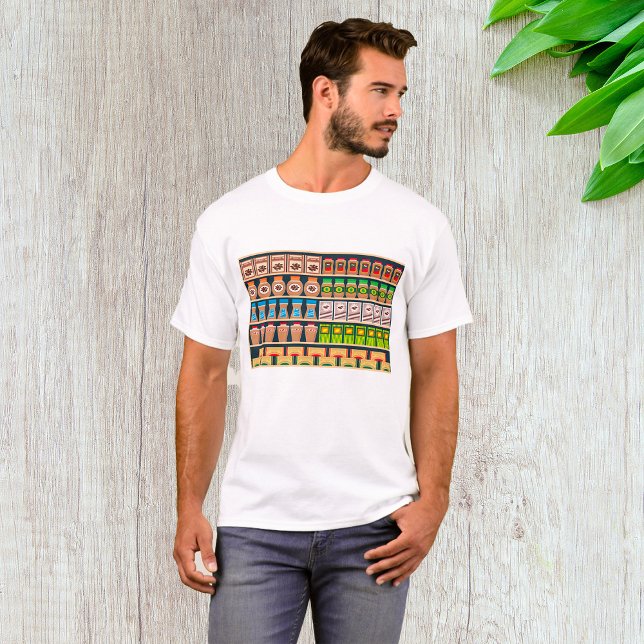 Supermarket Shelf Manar T-Shirt (Skapare uppladdad)