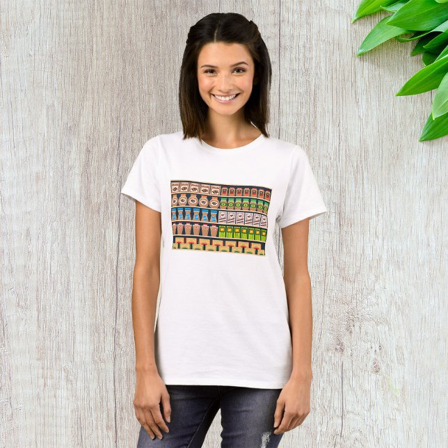 Supermarket Shelf Womens T-Shirt (Skapare uppladdad)