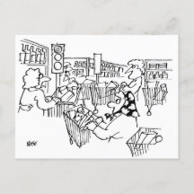Supermarket Traffic Ljus Funny