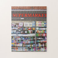 Supermarket Window, Kensington, London, Förenade k