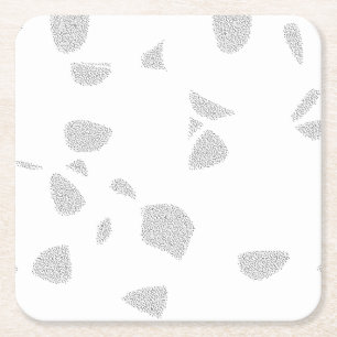Supermat, kvicksilverPapper Underlägg Papper Kvadrat
