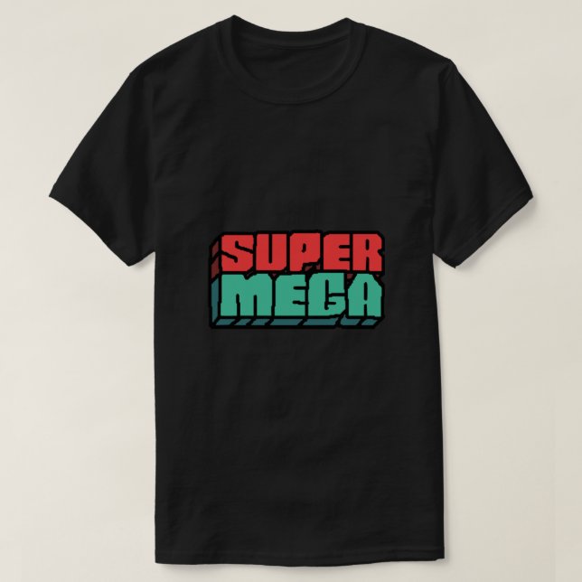 Supermega Essential T Shirt (Design framsida)