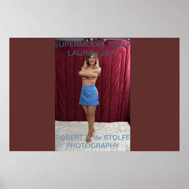 SUPERMODEL ISHAH LAURAH 2018 POSTER (Framsidan)