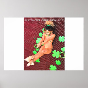 SUPERMODEL ISHAH LAURAH ST. PATTEDAGEN 2018 POSTER