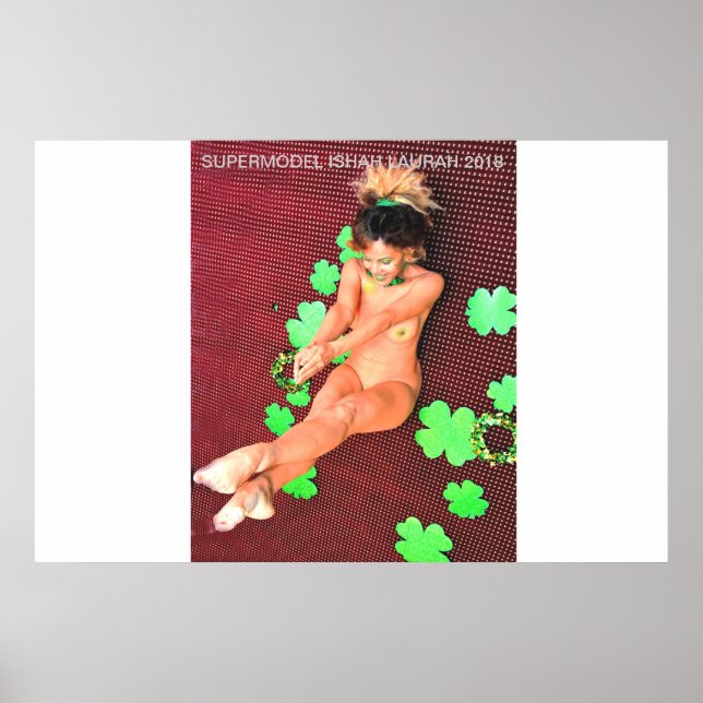 SUPERMODEL ISHAH LAURAH ST. PATTEDAGEN 2018 POSTER (Framsidan)