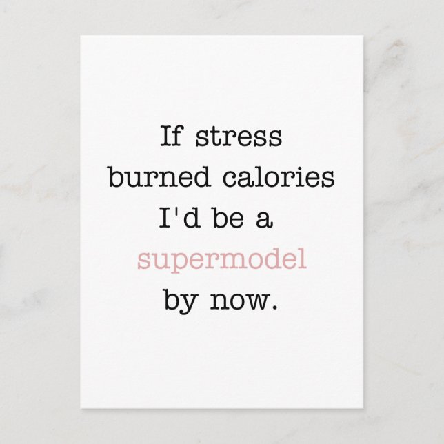 Supermodell Vykort (Framsida)