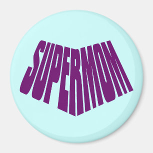 SuperMom: Min mor är min toppna hjälte Magnet