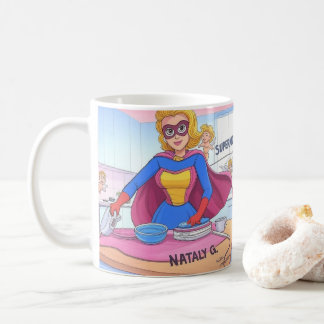 SUPERMOM Mugg - Cute Superhjälte Gift for Mamma