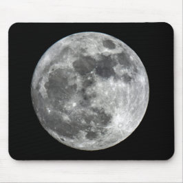 Supermoon måne Mousepad Musmatta