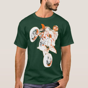 Supermoto Enduro Motocross Rider Tävla T Shirt